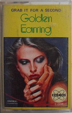 Golden Earring Grab It For A Second Cassette inlay front Cosmos label 1978 UK